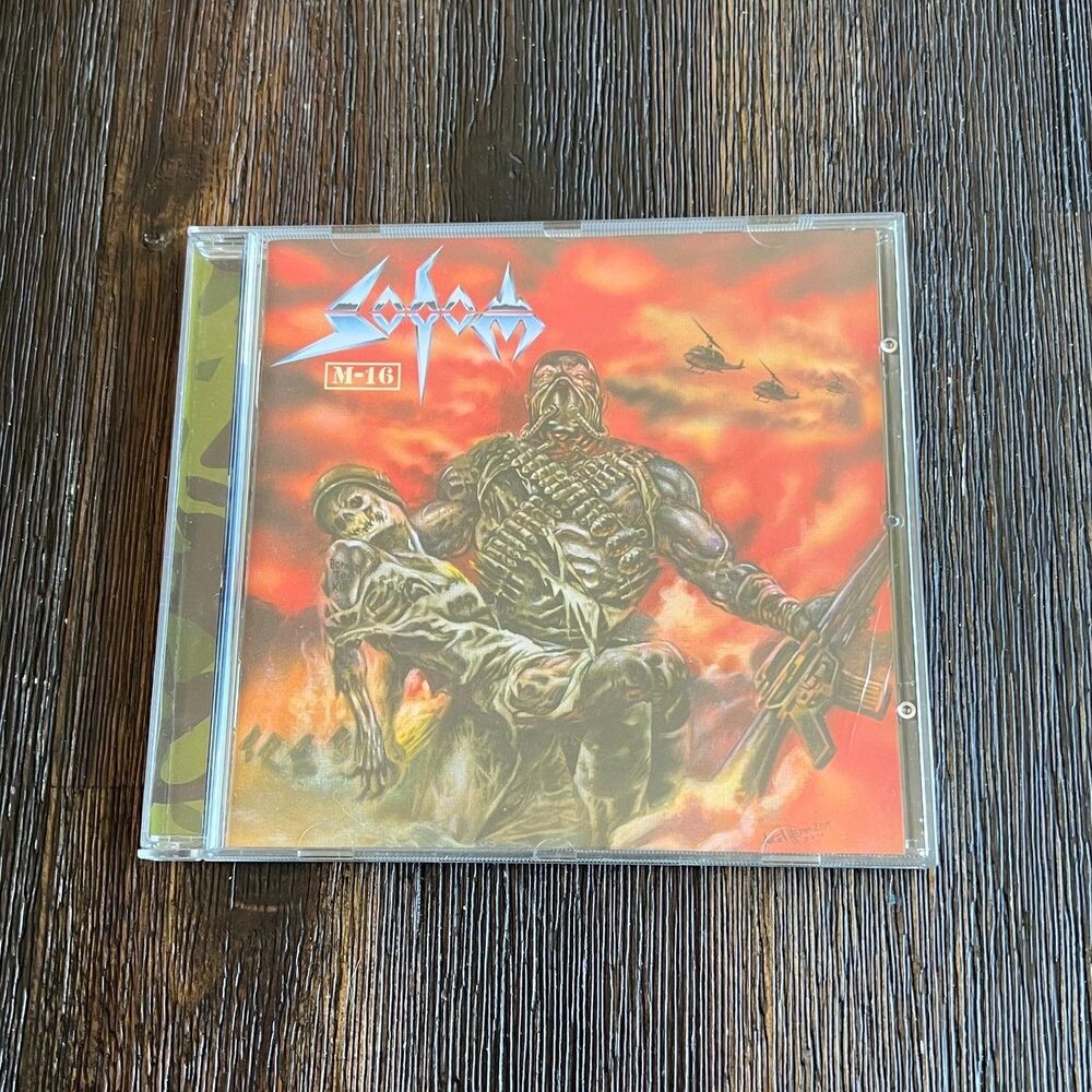Sodom M-16 CD Compact Disc 2001 Thrash Metal Vietnam War Album Steamhammer SPV